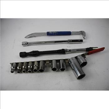 Husky Bag With Sockets, Saws, And More