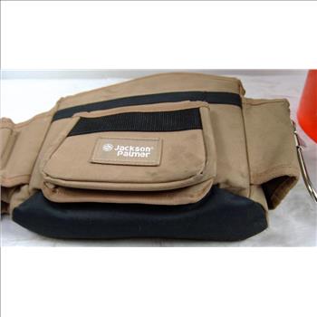 Husky Bucket Jockey, Home Depot Bucket, And Jackson Palmer Tool Belt Pouches