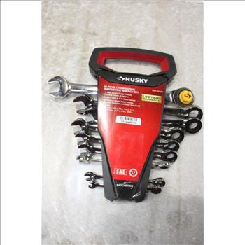 Husky Combination Ratcheting Wrench Set