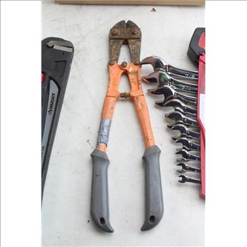 Husky Combination Wrench Set, Stanley Pliers, Husky 14