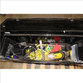 Husky Deep Truck Crossover Box With Tools, 20+ Pieces