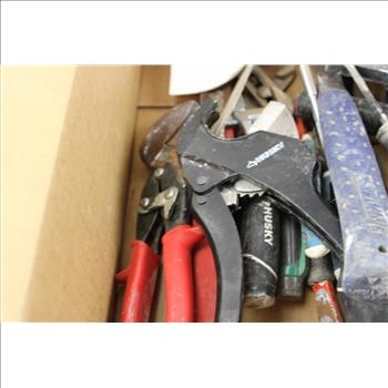Husky, Dewalt, Estwing, Pliers, Hammers, And More Tools