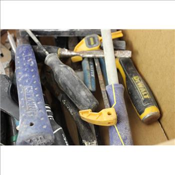 Husky, Dewalt, Estwing, Pliers, Hammers, And More Tools