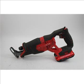 Husky Digital Inflator With Craftsman Reciprocating Saw