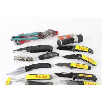 Husky Flashlight, Channel Locks, And More, 10+ Pieces