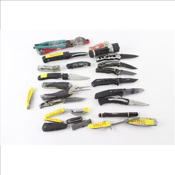 Husky Flashlight, Channel Locks, And More, 10+ Pieces