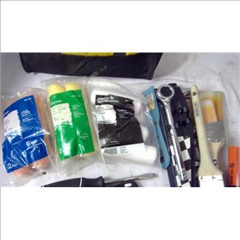 Husky Flathead Screwdriver, Paint Brushes, And More, 15+ Pieces