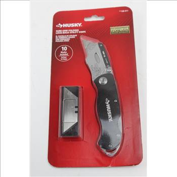 Husky Folding Knife And Bernzomatic TS4000 Trigger Start Torch: 2 Items