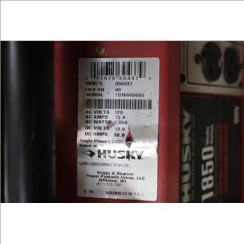 Husky Generator 1850 Watts