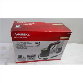 Husky Inflator, Wrecking Bar, Hammer, Bat