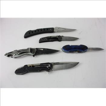 Husky Knife And Other Knives, 10 Pieces