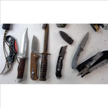 Husky Knife And Other Knives, 5+ Pieces