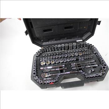 Husky Mechanics Tool Set With Pro Access Ratchets 1/4
