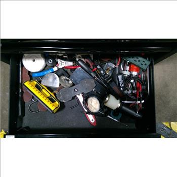 Husky Metal Toolbox With Assorted Tools, 25+ Pieces