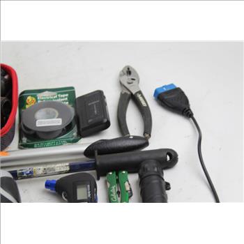 Husky Pliers, Durapro Accu-Brite Auto Emergency Tool, Innova CarScan-Code, & More; 5+ Pieces