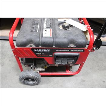 Husky Portable Generator 5000 Watt
