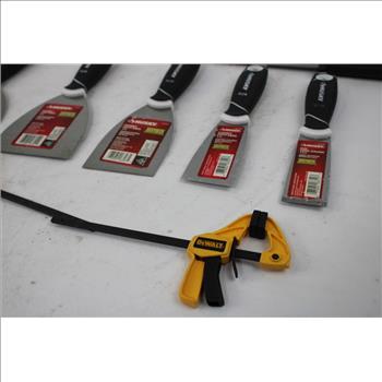 Husky Putty, Joint Knife, Machete, Dewalt Trigger Grips