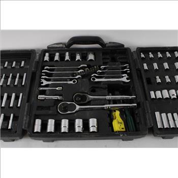 Husky Ratchet And Fitting Set, 40+ Pieces In Case