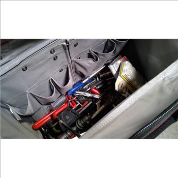 Husky Rolling Tool Bag W Misc Tools