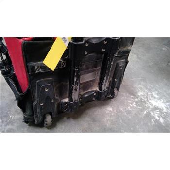 Husky Rolling Tool Bag With Mixed Tools - Hose Clamps, OBD2 Scanner, And More