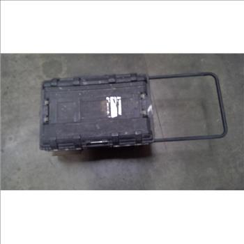 Husky Rolling Tool Box With Mixed Tool Lot - Painter's Tool, Socket Set, And More