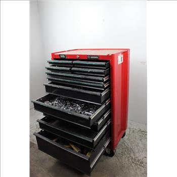 Husky Rolling Tool Cabinet & Tools,  100+ Items
