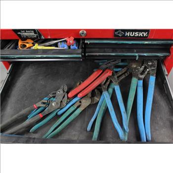 Husky Rolling Tool Cabinet & Tools,  100+ Items