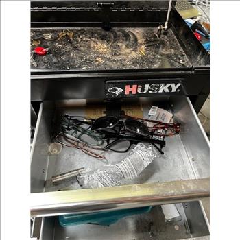Husky Rolling Two Piece Chest With Tools