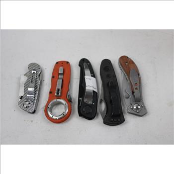 Husky, Sheffield, Mtech And Other Knives,12 Pieces