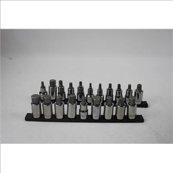 Husky Socket Set W/ Gorilla Grip Tool Bag