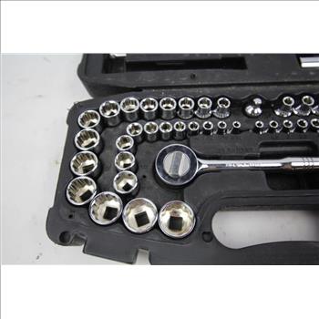 Husky Socket Set With Ratchet And Other Tools. 30+ Pieces