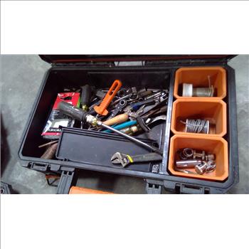 Husky Socket Tool Set, Power Torque Locking Pliers, Adjustable Wrench, And More