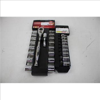 Husky Socket Wrench Set, JobSmart 3/8