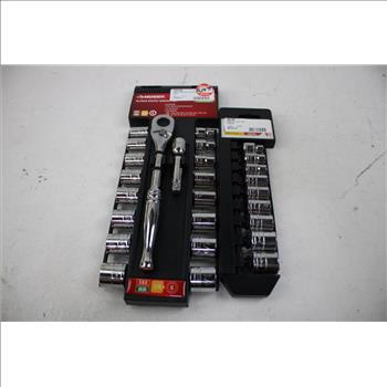 Husky Socket Wrench Set, JobSmart 3/8