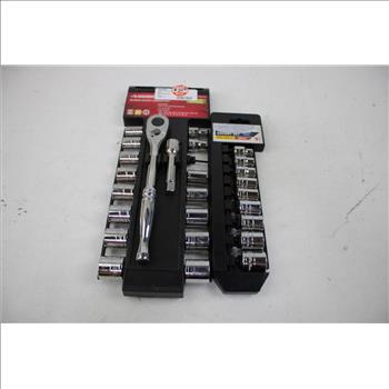 Husky Socket Wrench Set, JobSmart 3/8