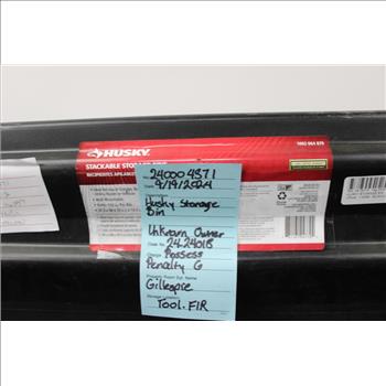 Husky, Stackable Storage Bin