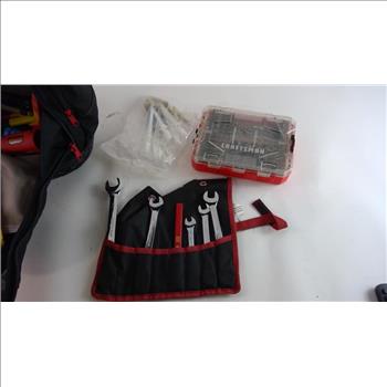 Husky Tool Backpack With Ratchets, Drill Bit Set, And More 6+ Pieces