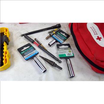 Husky Tool Bag And Misc Tools