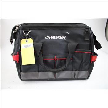 Husky Tool Bag, Pliers, Screwdriver & More 15 Pieces