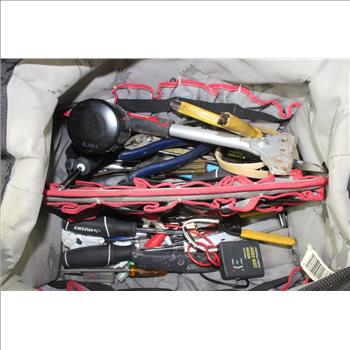 Husky Tool Bag With Assorted Hand Tools