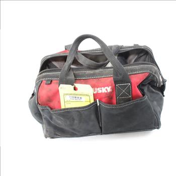 Husky Tool Bag With Assorted Tools, 10+ Pieces