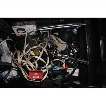 Husky Tool Bin With Power Drill And More, 10+ Pieces