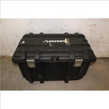 Husky Tool Bin With Power Drill And More, 10+ Pieces