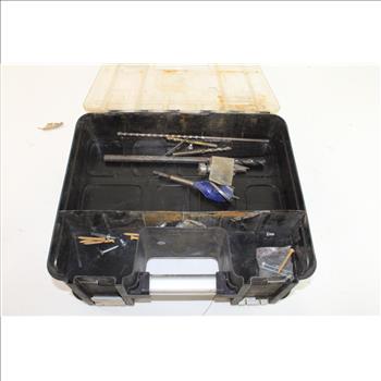 Husky Tool Box With Screws And Bits