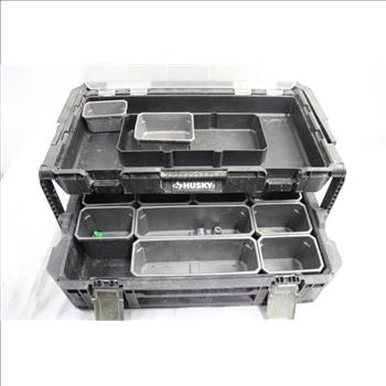 Husky Tool Box With Sockets
