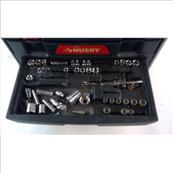 Husky Tool Box With Tools, 3+ Pieces