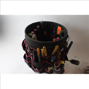 Husky Tool Bucket Organizer With Tools, 10+ Pieces