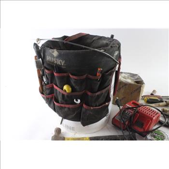 Husky Tool Bucket With Tools, 10+ Pieces
