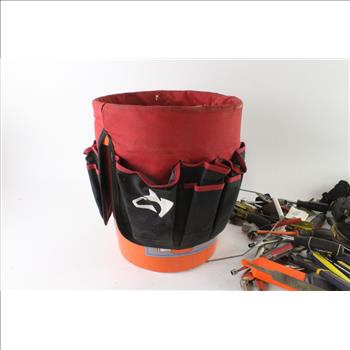 Husky Tool Bucket With Tools, 10+ Pieces