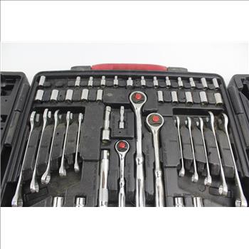 Husky Tool Set In Folding Case; 40+ Pieces
